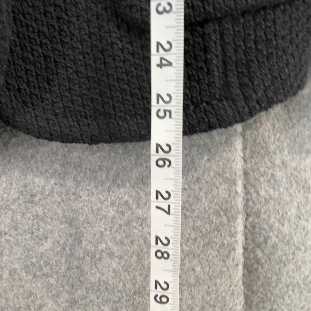 St John Caviar Santana Knit Blazer Jacket Women 6 Black Button Pockets Old Money - Picture 11 of 15